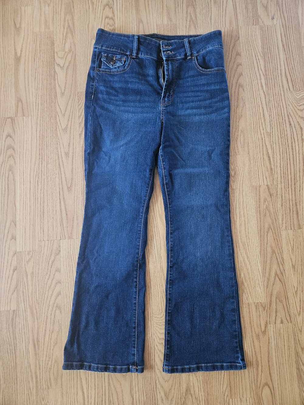 RACHEL Rachel Roy Dark Blue Wide-Leg Jeans